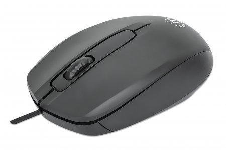 [190190] Mouse USB Óptico con Cable MANHATTAN 190190