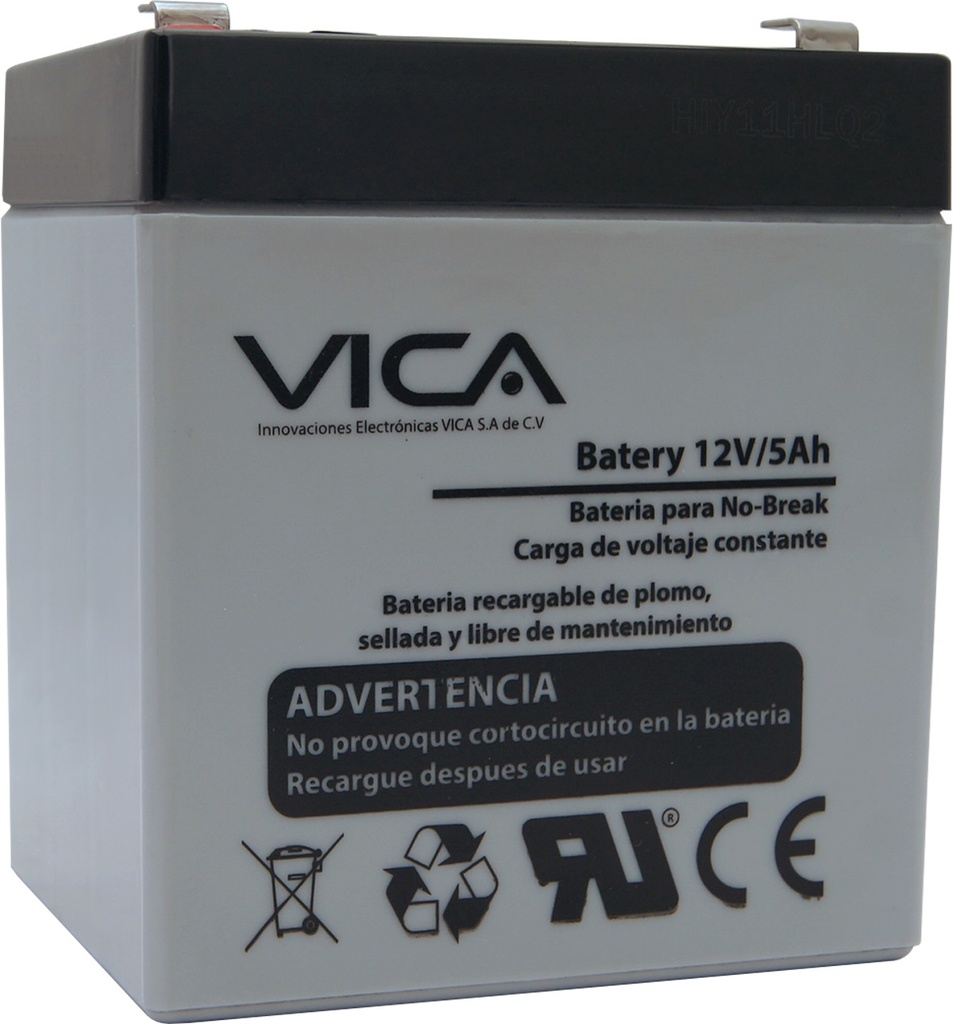 [12V/5AH] Batería para No Break VICA VIC12-5A