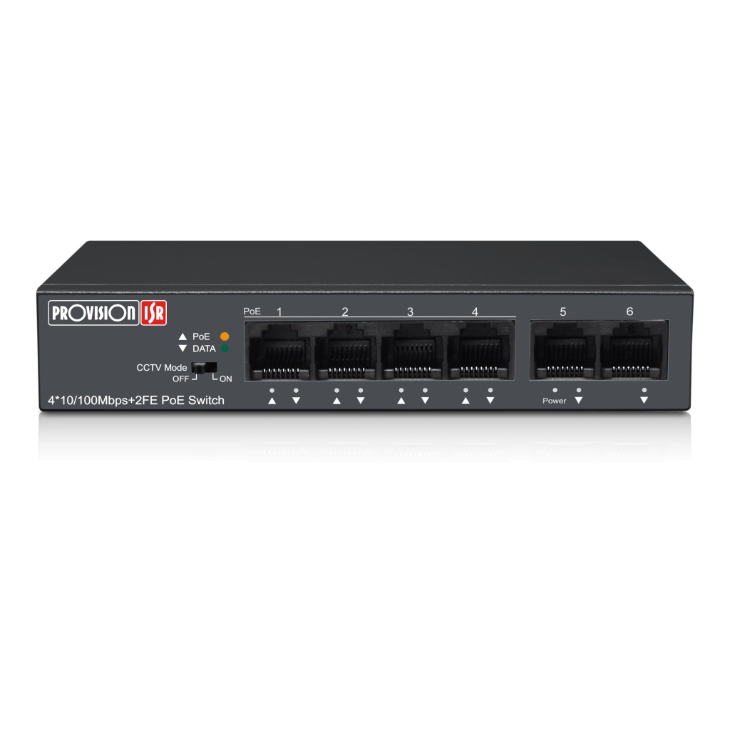 [POES-0460C+2I-V2] Switch PROVISION-ISR POES-0460C+2I-V2