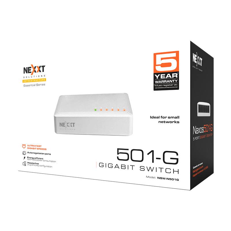 [NW235NXT01] Switch NEXXT NSW-N501G