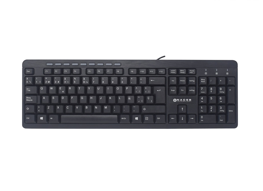 [NA-0109] Teclado Multimedia Naceb Technology NA-0109