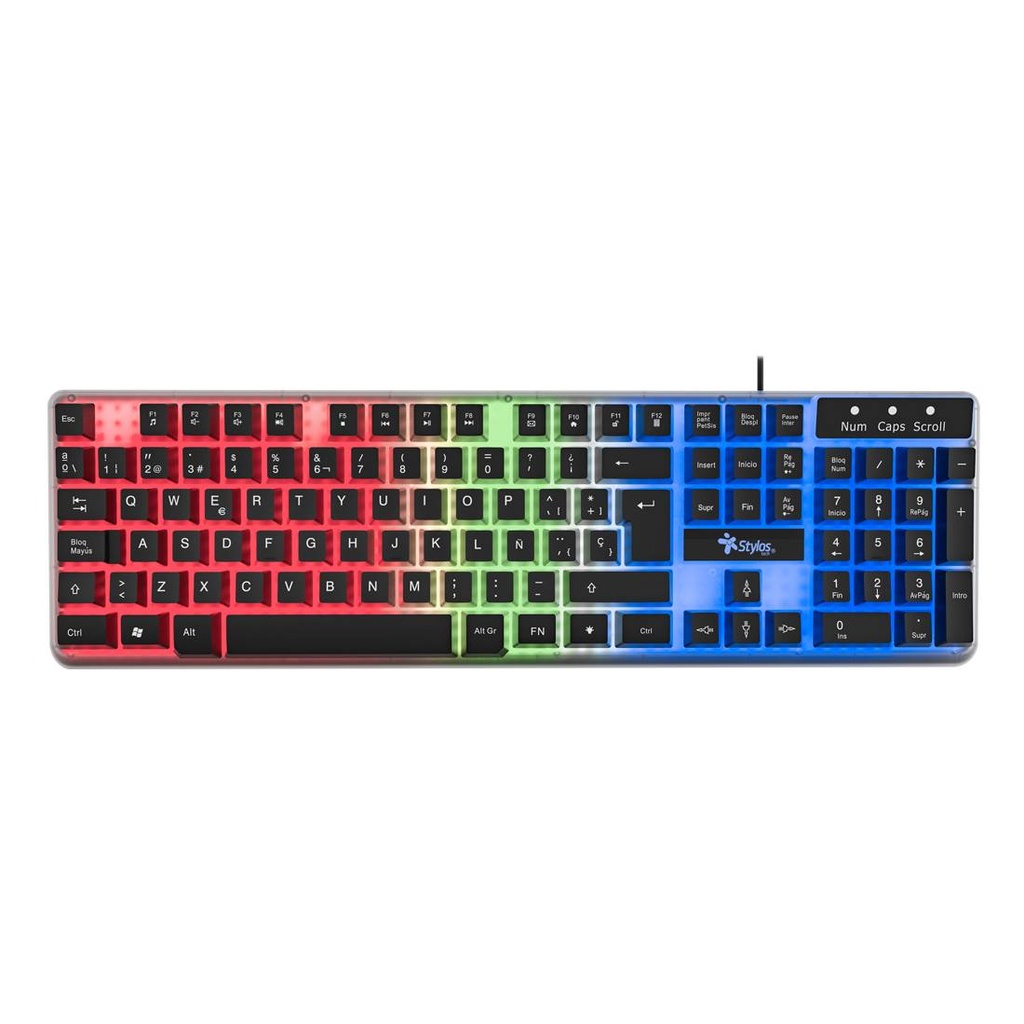 [STTEALLED1T] Teclado Stylos STTEALLED1T