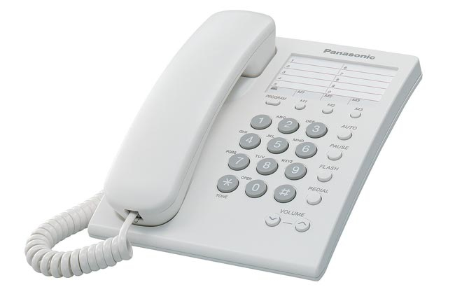 [KX-TS550MEW] Teléfono Analógico PANASONIC KX-TS550MEW
