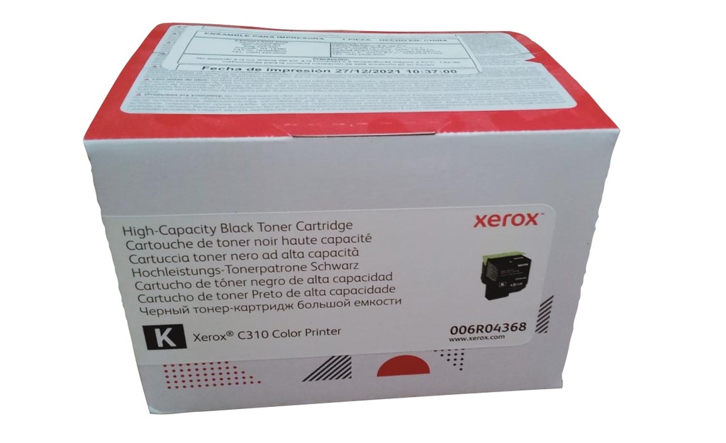 [006R04368] Tóner Negro XEROX C310/C315
