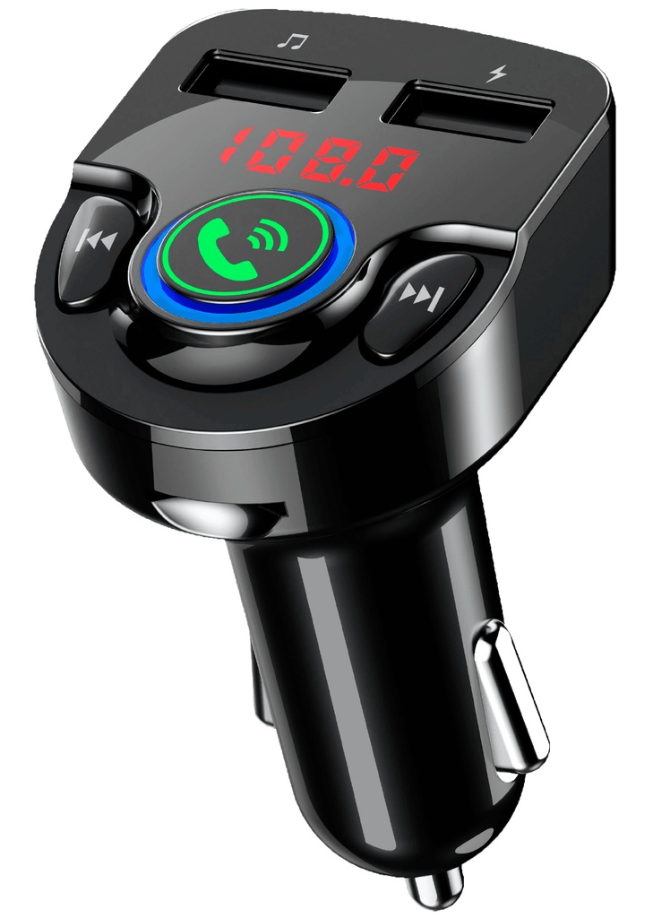 [PC-331148] Transmisor BT Doble puerto USB PERFECT CHOICE PC-331148