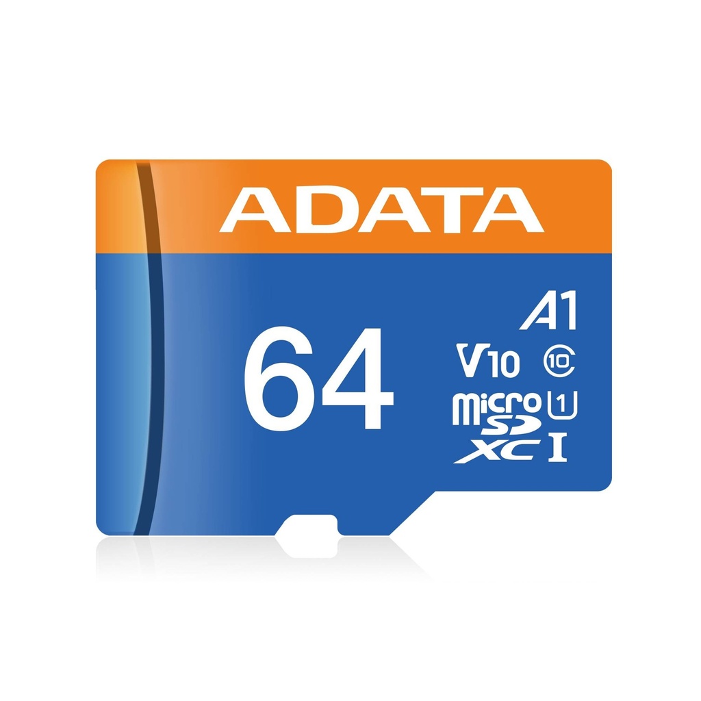 [AUSDX64GUICL10A1-RA1] Micro SD ADATA PREMIER (A1 V10)