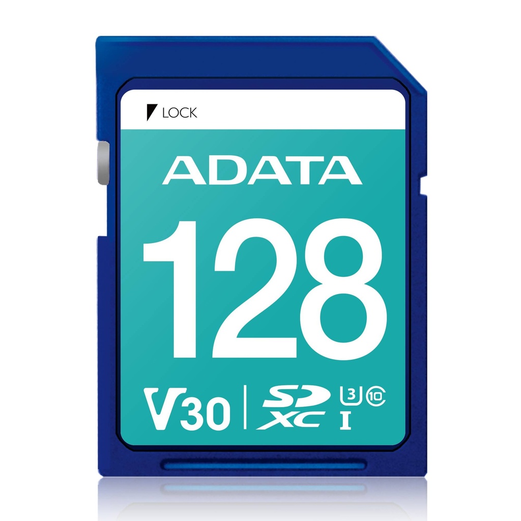 [ASDX128GUI3V30S-R] Secure Digital ADATA V30 SDXC UHS-I U3 ADATA ASDX128GUI3V30S-R