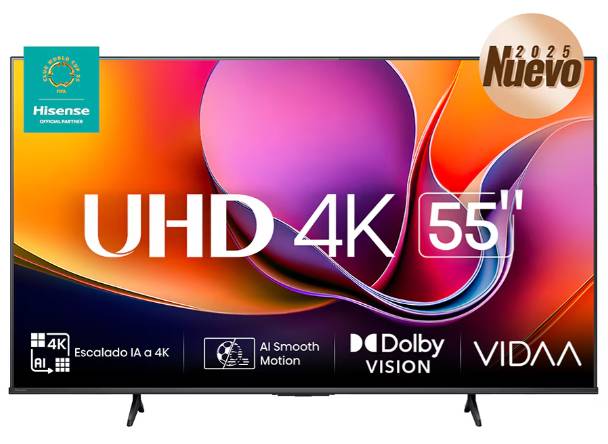 [55A65NV] Televisiones Hisense 55A65NV