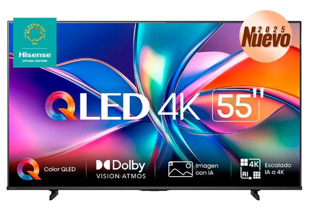 [55QD6QV] Televisiones Hisense 55QD6QV