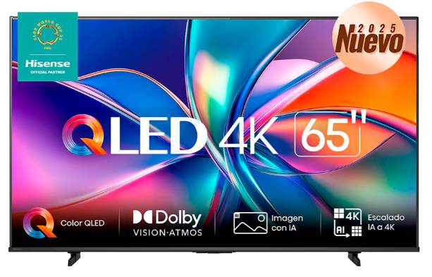 [65QD6QV] Televisiones Hisense 65QD6QV