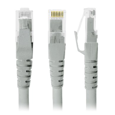 [308200] CABLE DE PATCH RED, CAT6 UTP, GRIS, 2.0 M BROBOTIX 308200