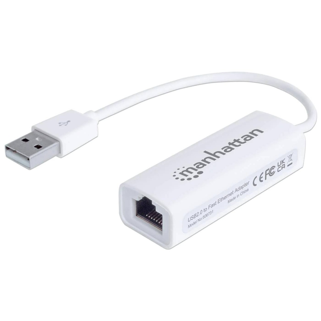 [506731] Tarjeta de Red USB - Ethernet MANHATTAN 506731
