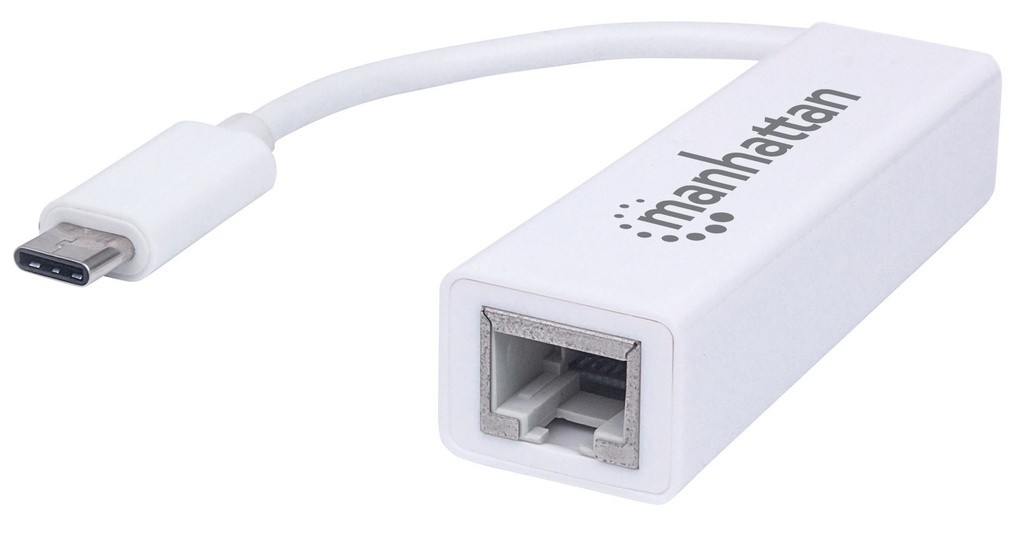 [507585] Adaptador USB Tipo C a Red MANHATTAN 507585