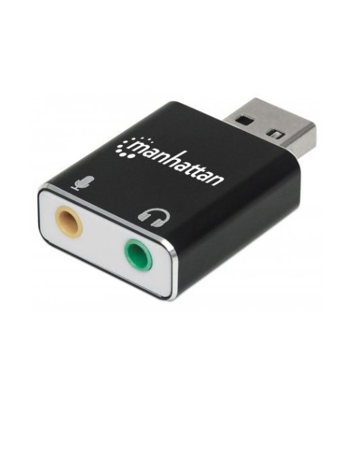 [152754] Convertidor USB  a Audio  MANHATTAN 152754