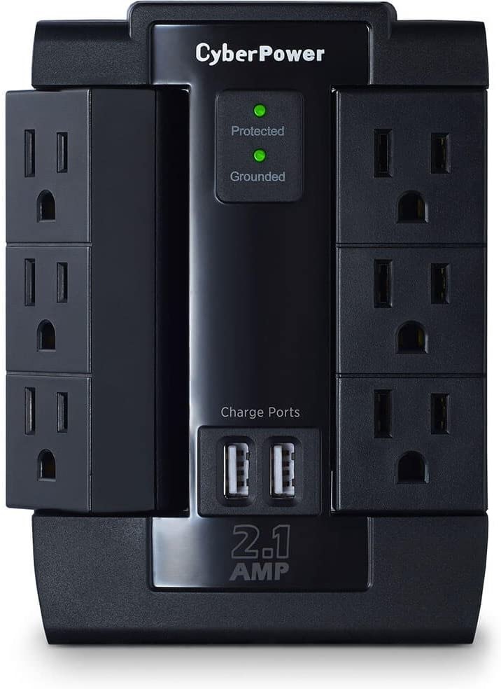 [P600WSURC1] Supresor de Picos de Pared  CyberPower P600WSURC1