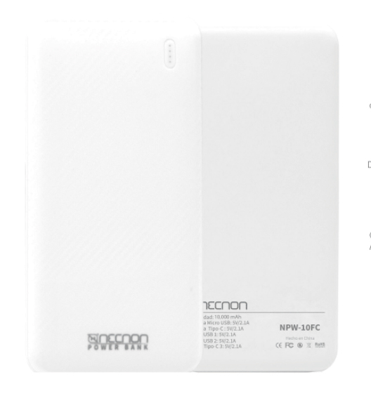 [NBPB1012FC] Power Bank NECNON NPW-10FC