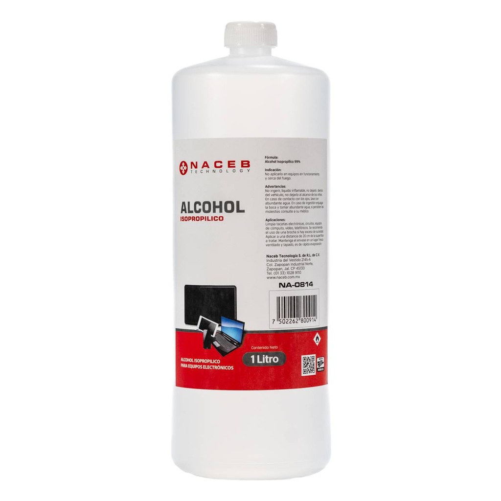 [NA-0814] Alcohol Isopropílico Naceb Technology NA-0814