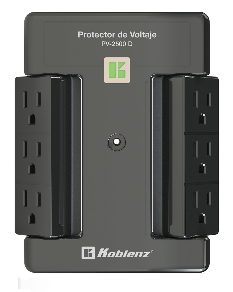 [00-5347-00-0] Protector de voltaje, 2500 VA /2000 W, 6 cont KOBLENZ PV-2500 D