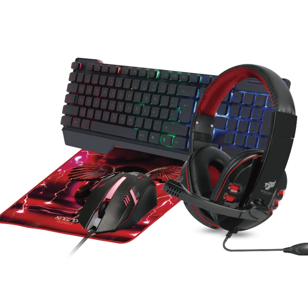 [NBCGPG0241] Kit Gaming 4 en 1  NECNON NGC-PEGASUS