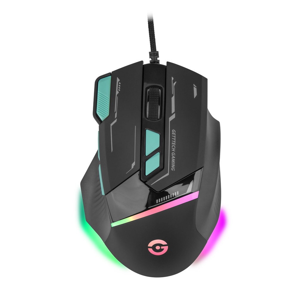 [GPM-RGBWR-G1-BK] Mouse GETTTECH GPM-RGBWR-G1-BK