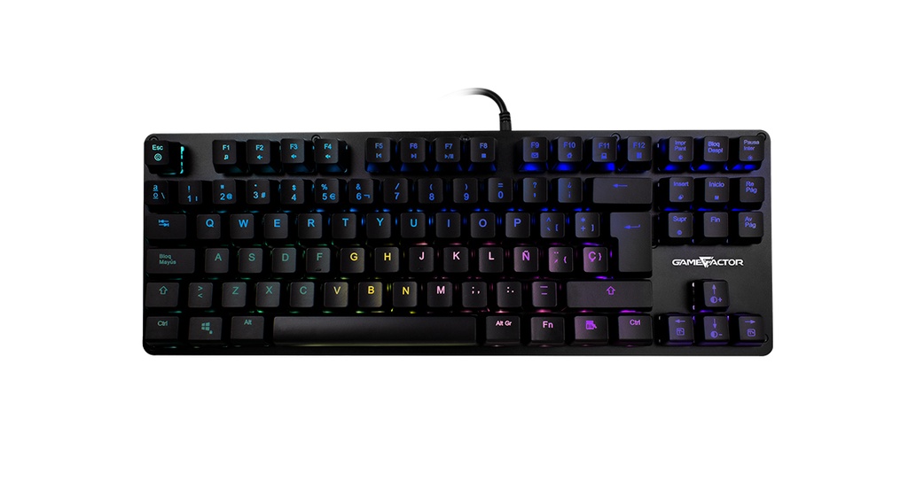 [KBG500-BL] Teclado Mecánico GAME FACTOR KBG500-BL
