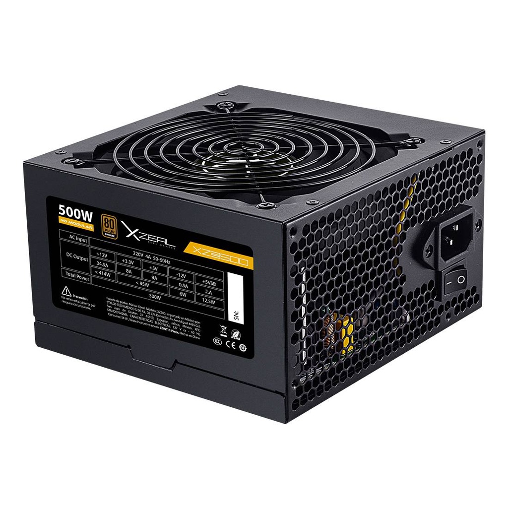 [XZPS500B] Fuente de poder Xzeal XZPS500B