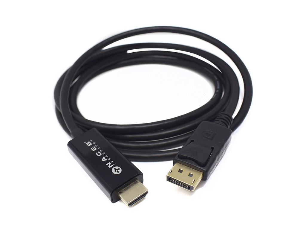 [NA-0106] Adaptador HDMI a DisplayPort Naceb Technology NA-0106