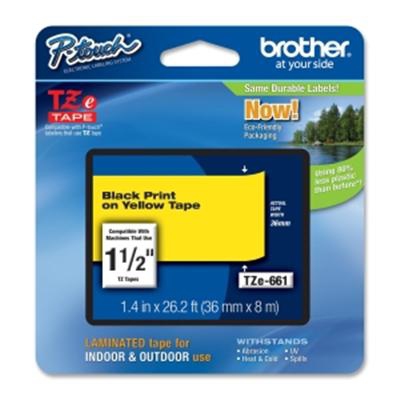 [TZE661] Cinta Laminada BROTHER TZE661