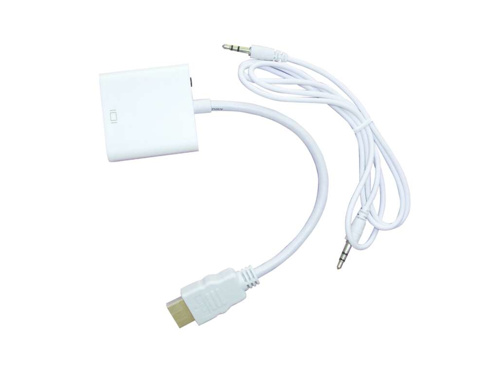 [NA-235] Convertidor HDMI a VGA Naceb Technology NA-235