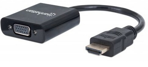 [151436] Convertidor HDMI a VGA  MANHATTAN 151436