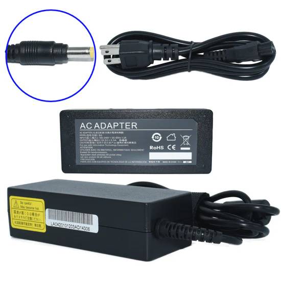 [AC-HP-AMARILLA] Cargador de Laptop GENERICO 65W AC-HP Punta Amarilla