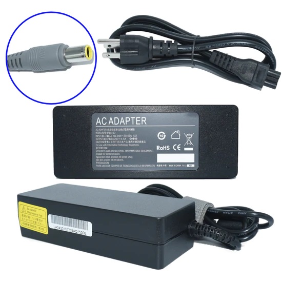 [AC-LENOVO-GRIS] Adaptador de Corriente para Laptop GENERICO AC-LENOVO-GRIS