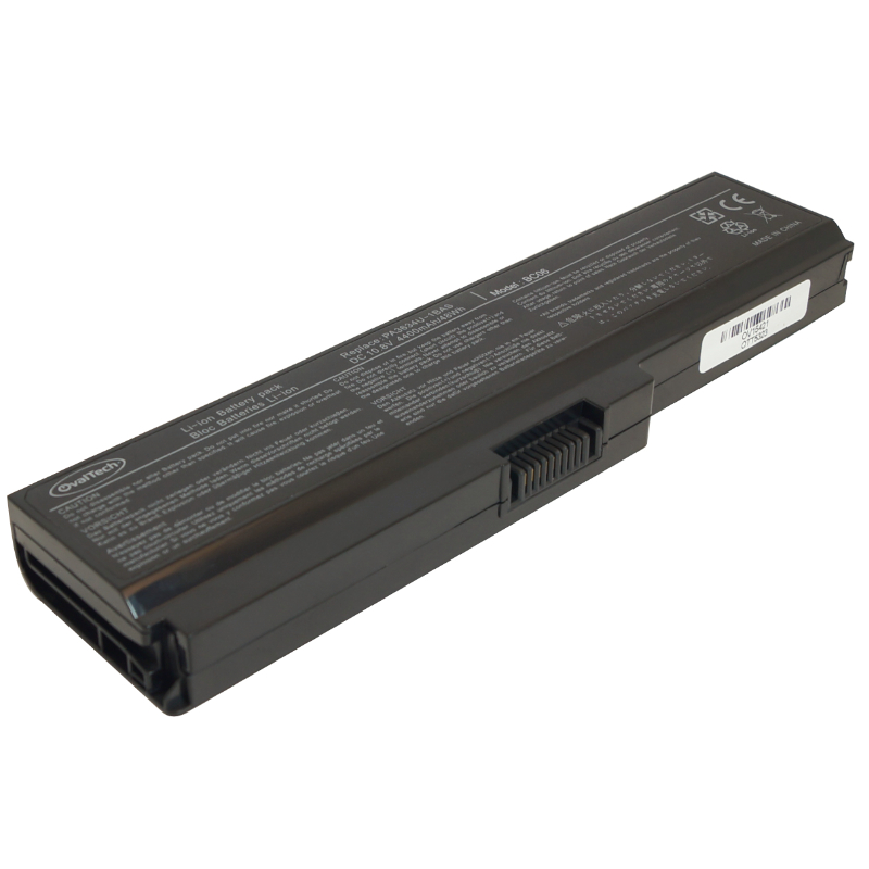 [OTT5323] Bateria color negro 6 Celdas OVALTECH para Toshiba Satellite M300 M305 L515D