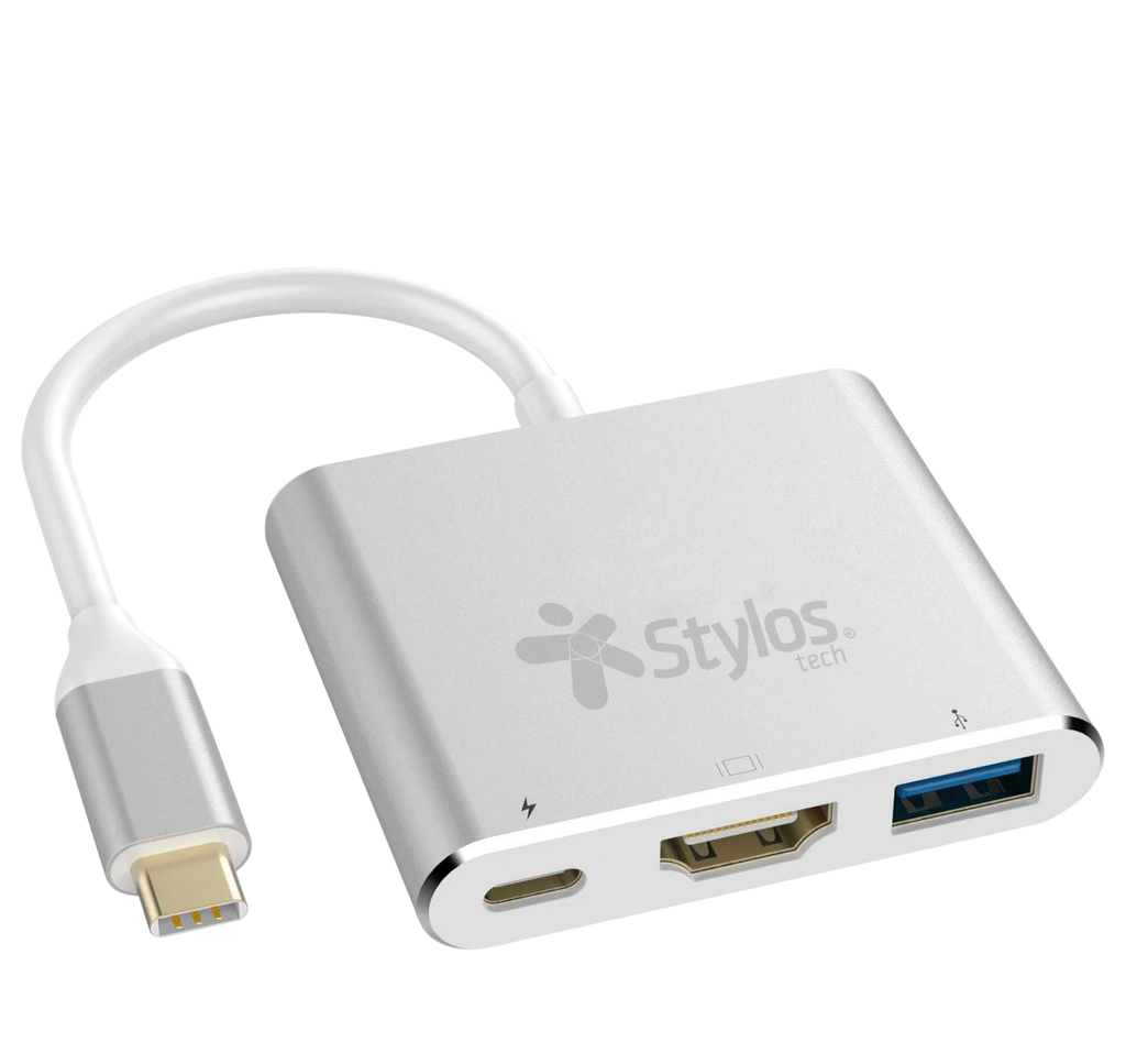 [STCBHUB31S] Hub 3 en 1 Stylos STCBHUB31S