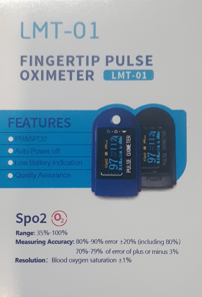 [LMT-01 ] Oximetro Sonolife LMT-01 