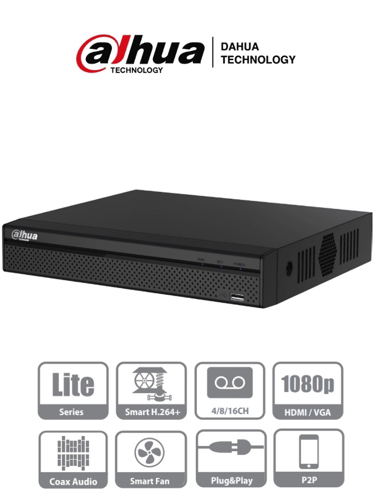 [XVR5116HS-S2] DVR  Dahua Technology XVR5116HS-S2