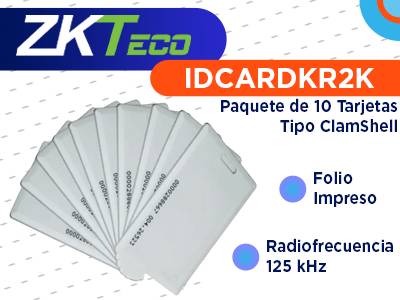 [IDCARDKR2K] Tarjetas compatibles con lectores RFID con fr ZK TECO IDCARDKR2K 