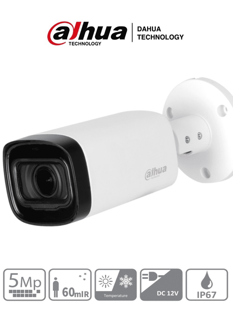[HFW1500R-Z-IRE6] Cámara Bala Dahua Technology DH-HAC-HFW1500RN-Z-IRE6-2712-S2