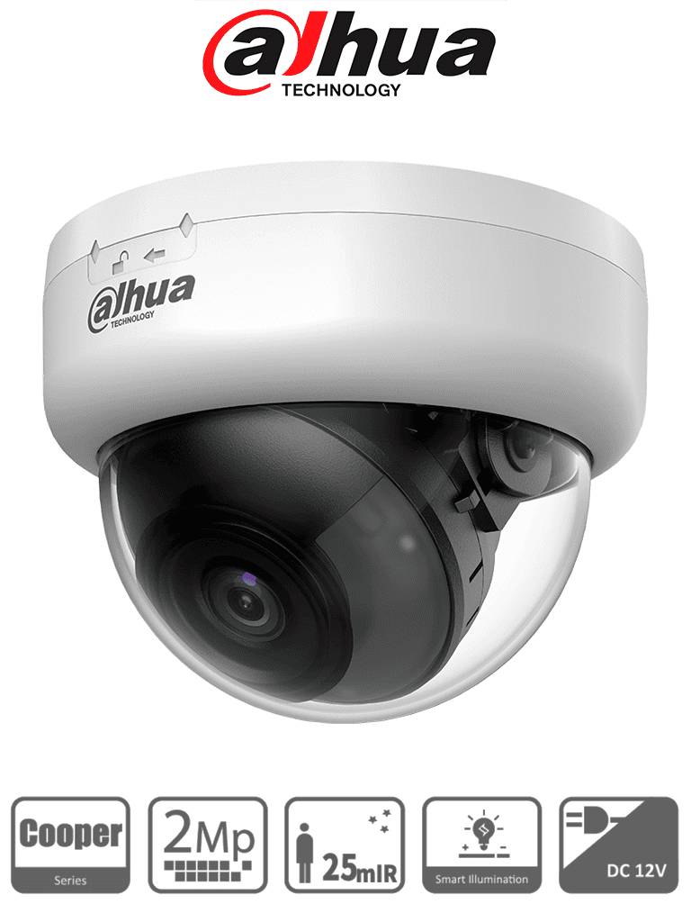 [DH-HAC-D1A21N-U] Cámara Domo Dahua Technology DH-HAC-D1A21N-U