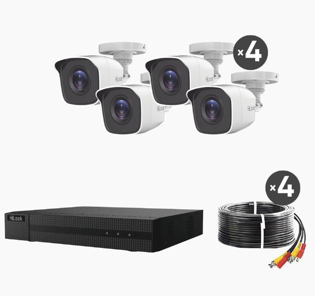 [HL24LQKITS-M(B)] Kit de videovigilancia  HIKVISION HL24LQKITS-M(B)