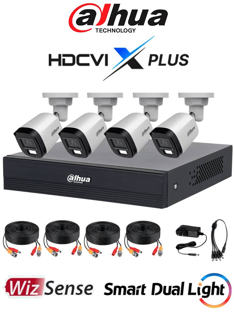 Kits de Videovigilancia Dahua Technology KITXVR1B04-I/T/4-B1A21N