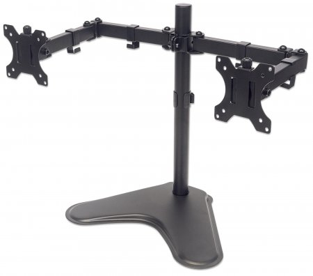 [461559] Soporte para dos monitores MANHATTAN  Movimiento con brazos de doble articulación