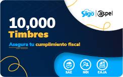 [FACTE/10000] Timbres Fiscales ASPEL FACTE/10000 Electrónicos