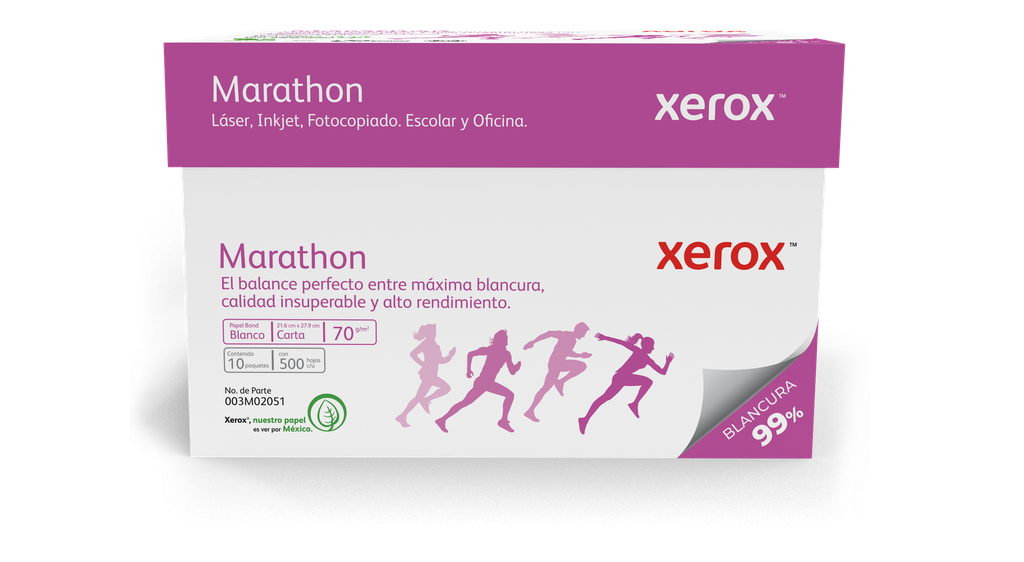 Papel Bond Marathon Carta XEROX Marathon