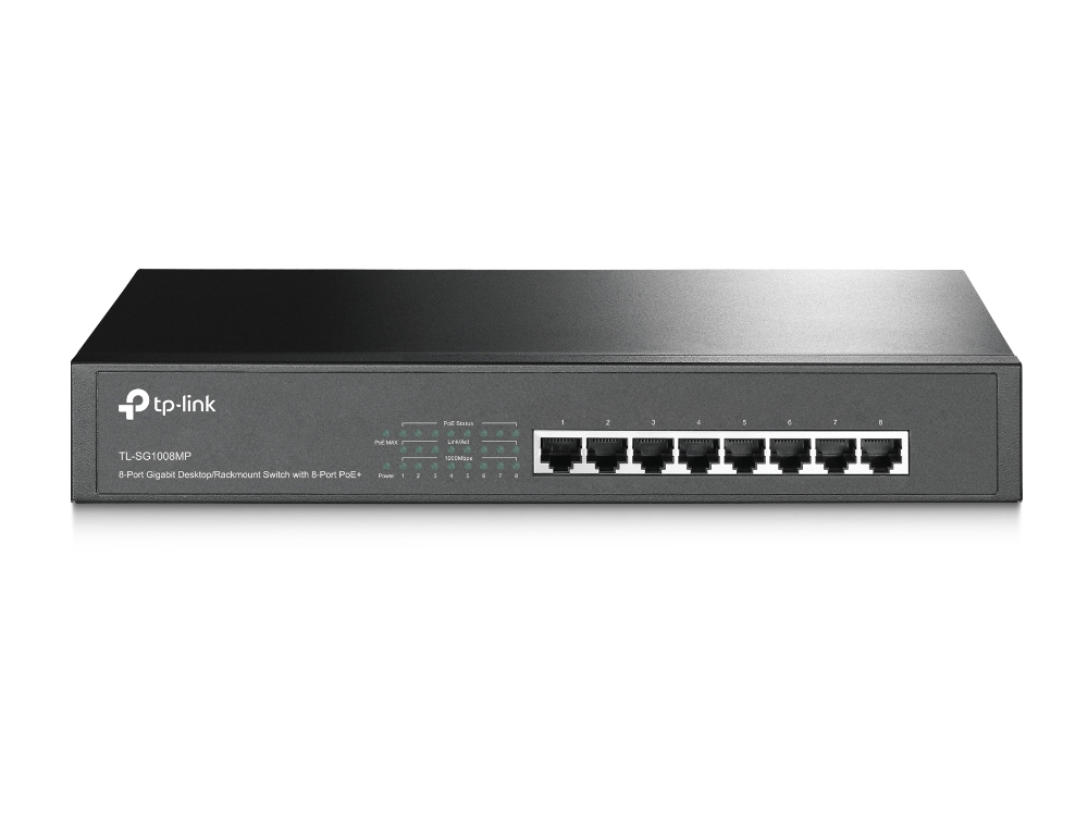 [TL-SG1008MP] SWITCH POE ADMINISTRABLE TP-LINK TL-SG1008MP