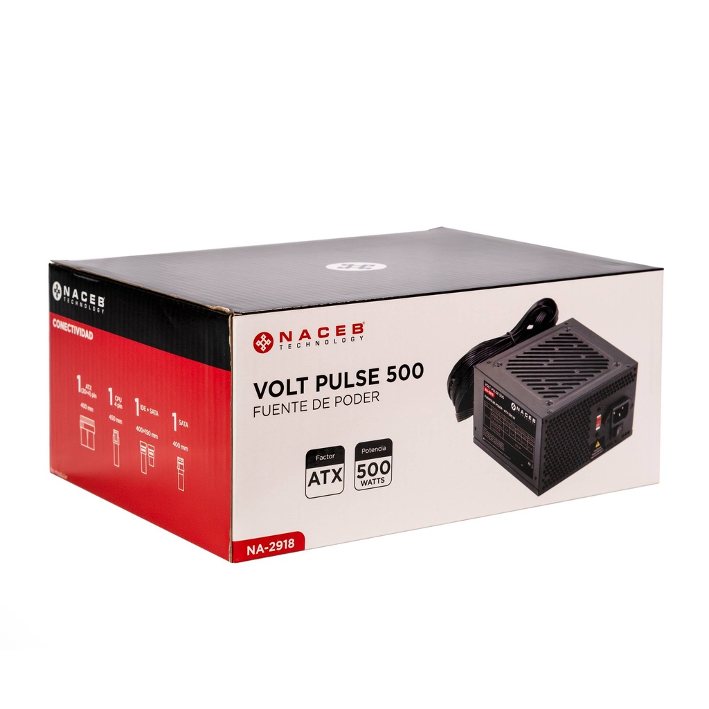 [NA-2918] Fuente de poder Naceb Technology NA-2918