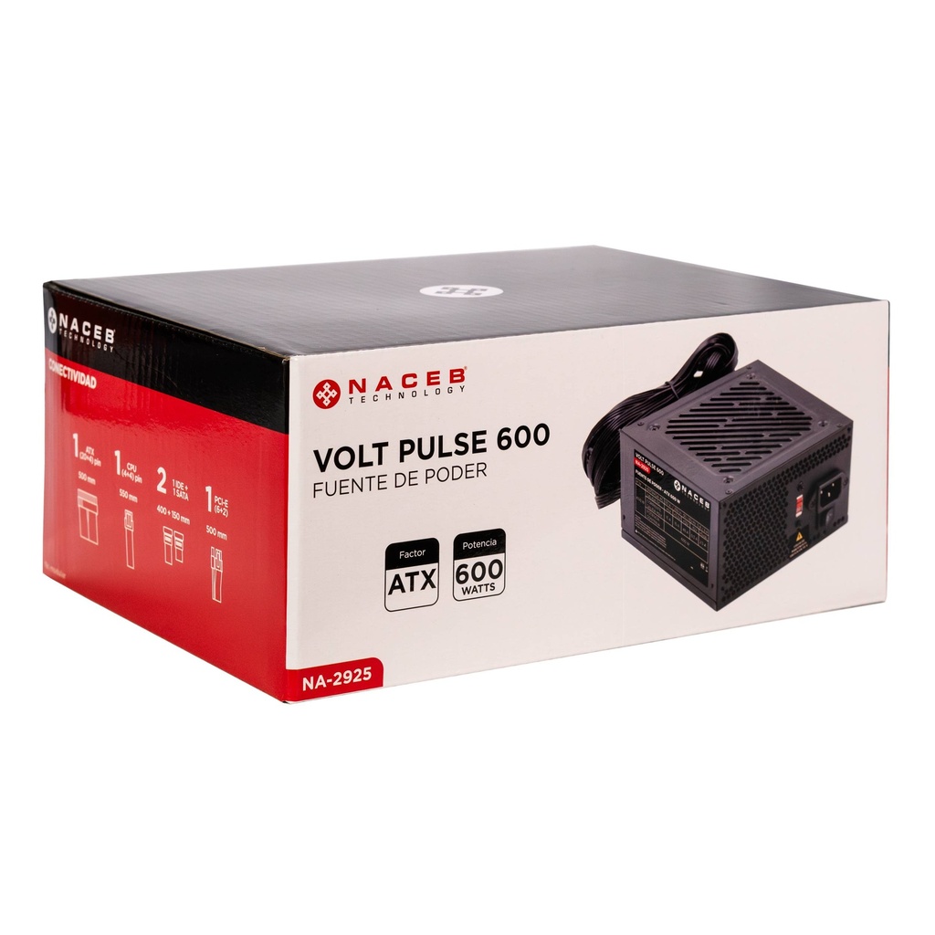 [NA-2925] Fuente de poder Naceb Technology NA-2925