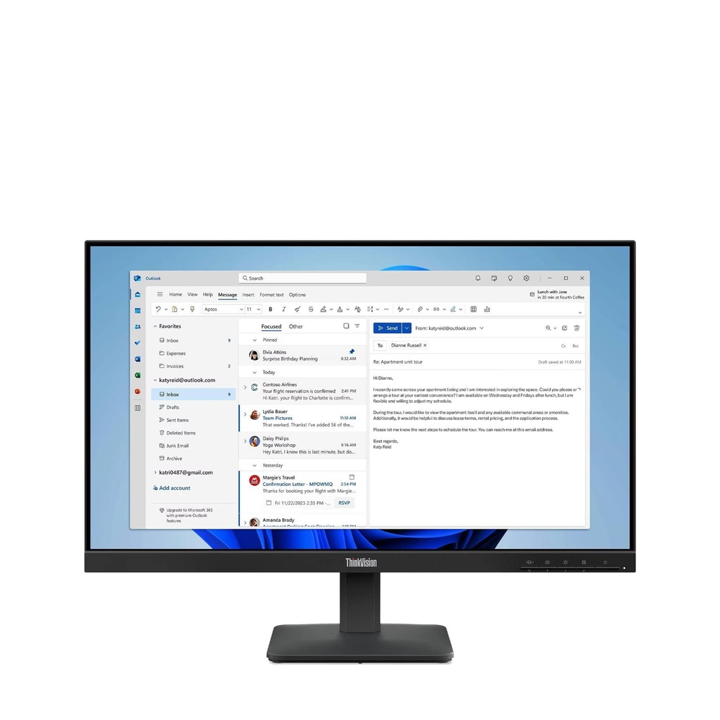 [64B5KAR1LA] Monitor LENOVO S24