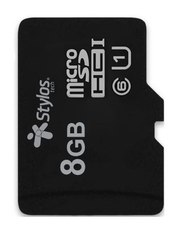 [STMSDS1B] Memoria Micro SD 8GB Stylos  STMSDS1B