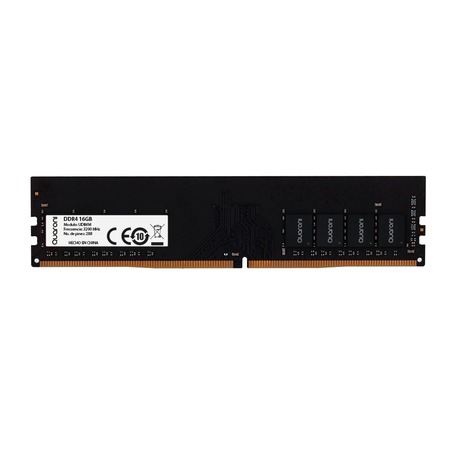 MEMORIA RAM QUARONI UDIMM DDR4 16GB 3200 MHZ CL22 288PIN 1.2V